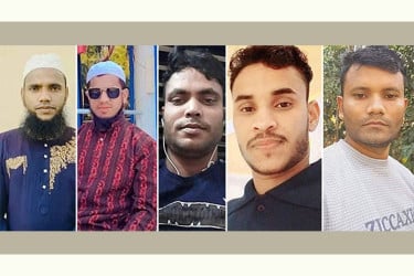 সিলেটে পৌঁছালো কাতারে নিহত ৫ প্রবাসীর মরদেহ