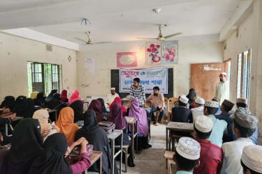 ভোলায় বসুন্ধরা শুভসংঘের উদ্যোগে জলবায়ু পরিবর্তন ও প্রভাব শীর্ষক সভা