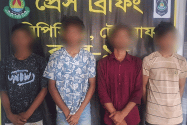 মুক্তিপণের দাবিতে অপহৃত চার তরুণ টেকনাফে উদ্ধার