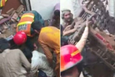 পাকিস্তানে কোচিং সেন্টারের ছাদ ধসে ১৪ শিশু নিহত