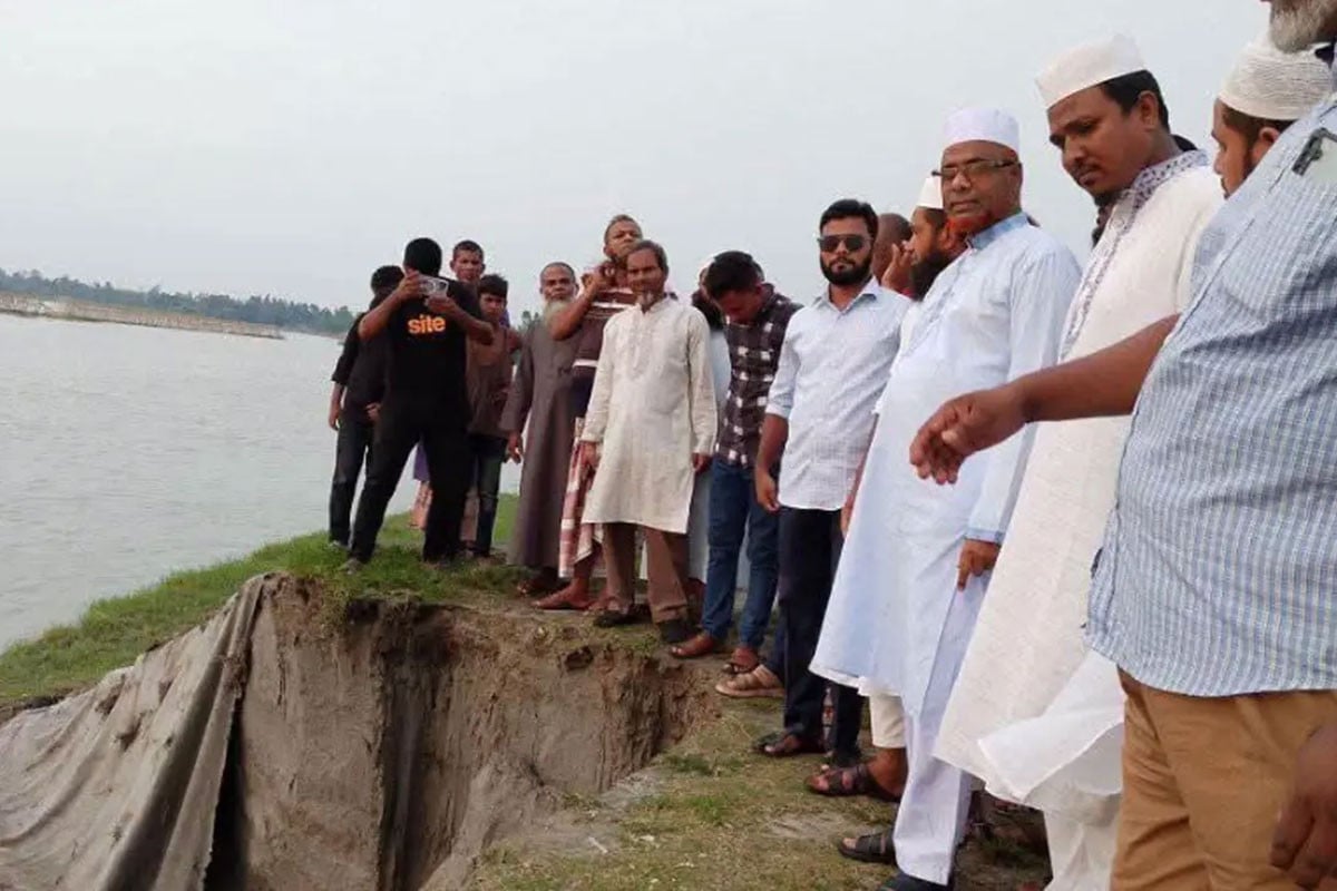 তিস্তার পানি কমলেও বাড়ছে ভাঙন, ঝুঁকিতে সেতু রক্ষা বাঁধ ও সড়ক