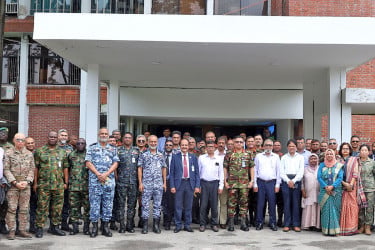 এনডিসির প্রতিনিধি দলের বারি পরিদর্শন