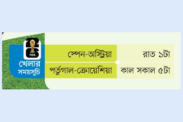 খেলার সময়সূচি