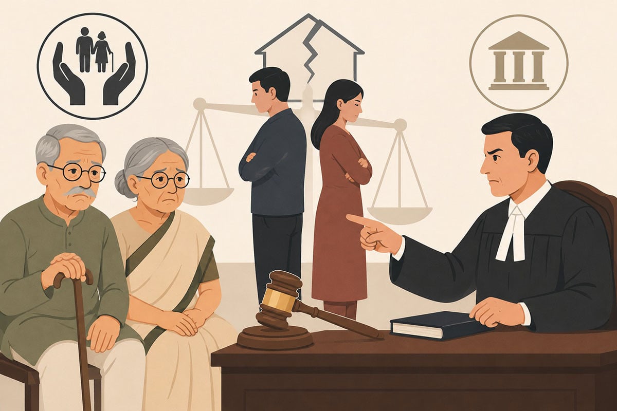 পিতা-মাতার ভরণপোষণ না করলে ১ লাখ টাকা জরিমানা