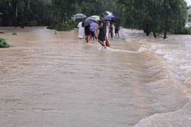 নদ-নদীর পানি বৃদ্ধি: তিন জেলায় স্বল্পমেয়াদী বন্যার শঙ্কা