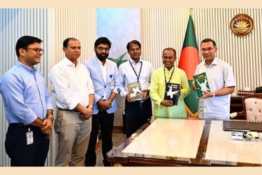 ‘বীর রাষ্ট্রনায়ক জিয়াউর রহমান’ শীর্ষক গ্রন্থের মোড়ক উন্মোচন প্রধানমন্ত্রীর
