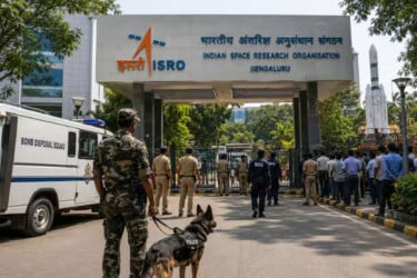 ভারতের মহাকাশ গবেষণা সংস্থার সদর দফতরে বোমা হামলার হুমকি: রিপোর্ট