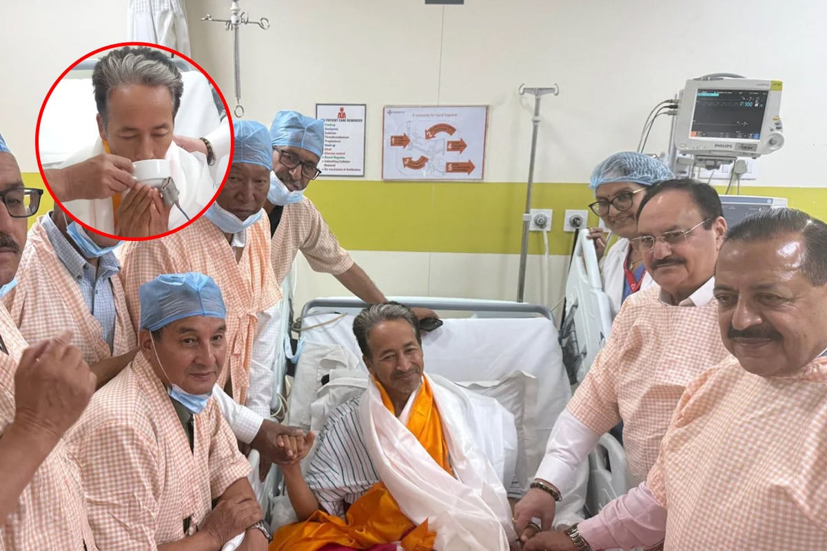 যেভাবে ২৬ দিনের মাথায় সোনাম ওয়াংচুকের অনশন ভাঙাল মোদি সরকার
