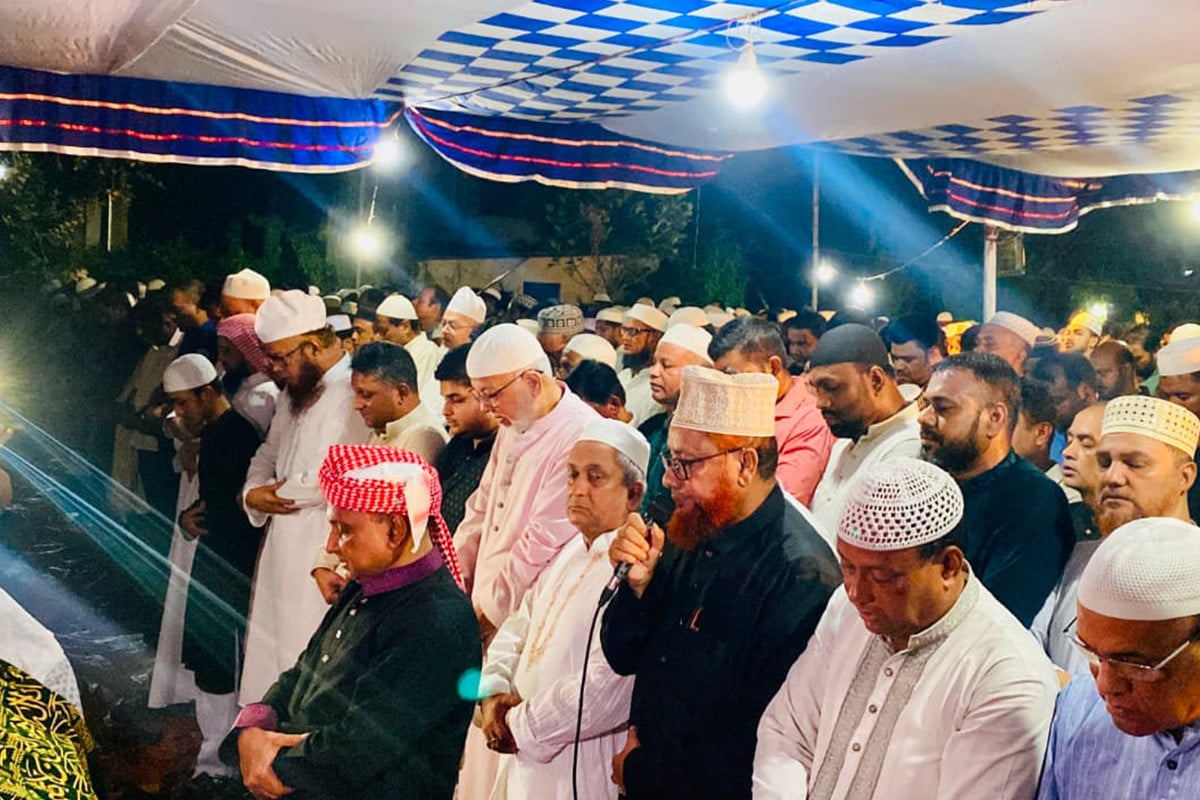 এমপি সরোয়ার আলমগীরের মায়ের দাফন সম্পন্ন
