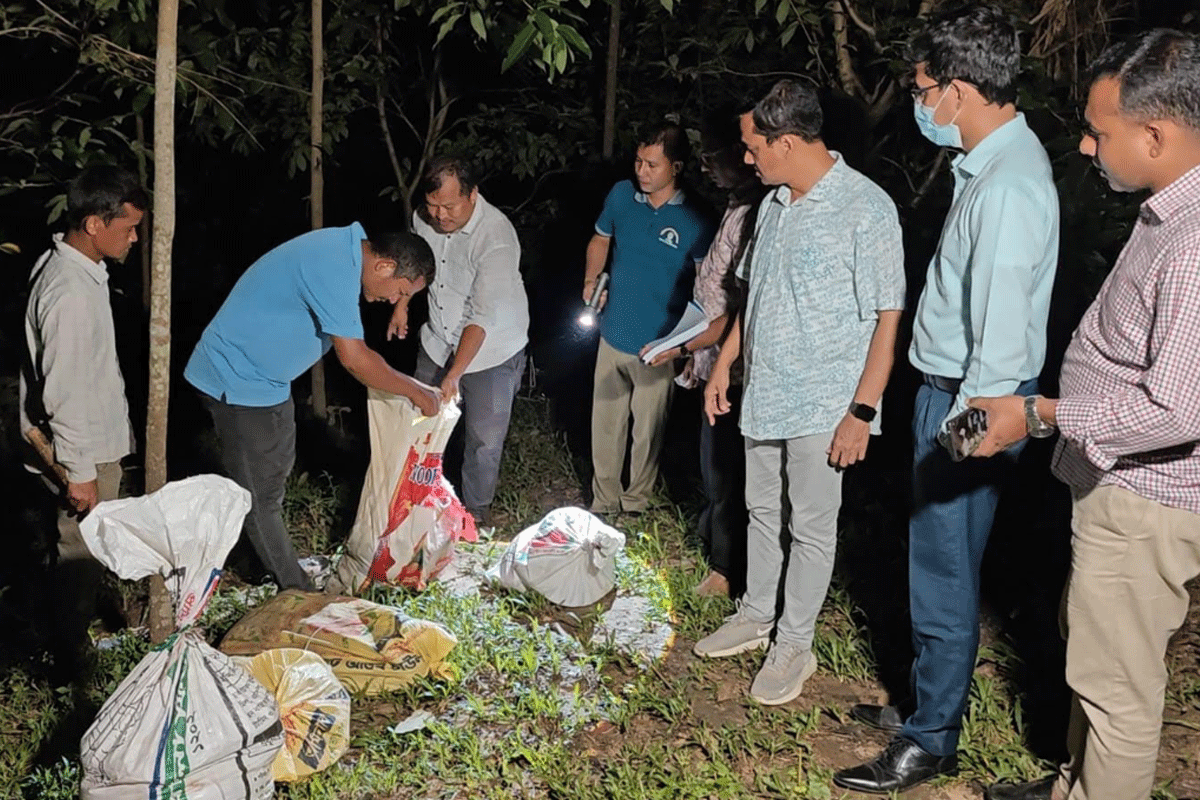 খাগড়াছড়িতে ২৪টি গুইসাপসহ নারী আটক