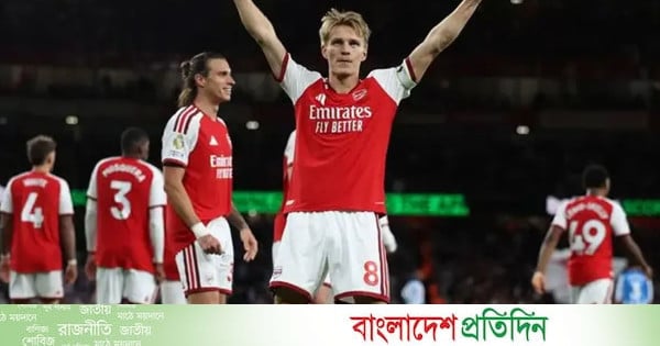 দাপুটে জয়ে মৌসুম শুরু আর্সেনালের - bd
