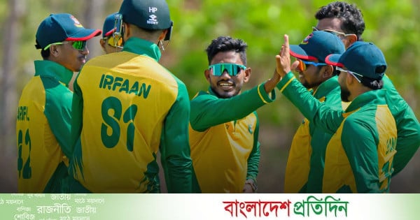 রুবেলের ঘূর্ণিতে ভিক্টোরিয়াকে হারিয়ে বাংলাদেশের হ্যাটট্রিক জয় - bd