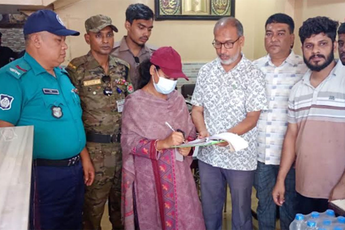 চসিকের অভিযানে তিন প্রতিষ্ঠানকে জরিমানা