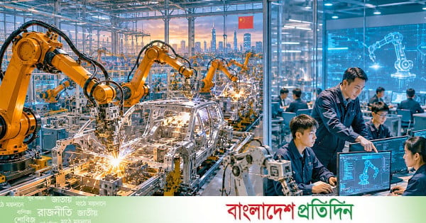 ভবিষ্যতের শিল্প গড়তে রোবট বিপ্লবের পথে চীন - bd