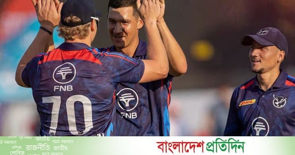দক্ষিণ আফ্রিকাকে হারিয়ে নামিবিয়ার চমক - bd
