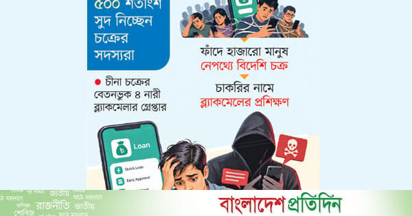 অ্যাপের ঋণে ভয়ংকর ব্ল্যাকমেলার