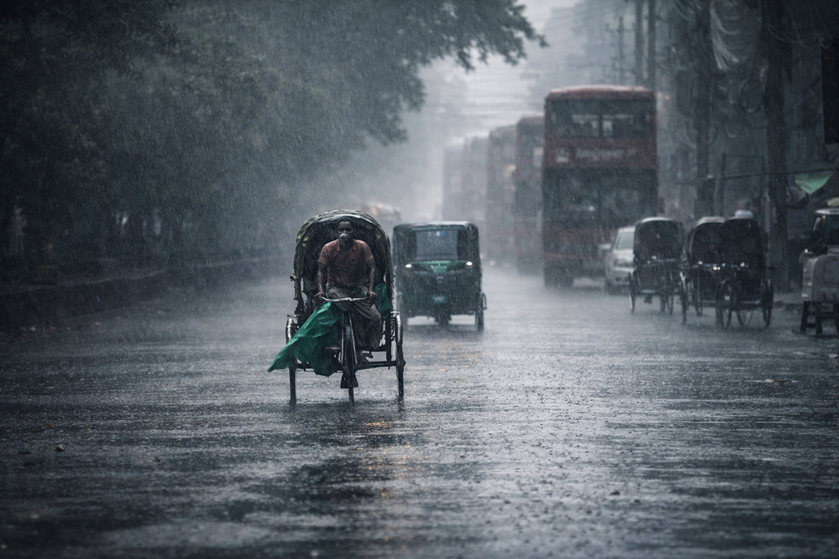 টানা ৫ দিন বৃষ্টির আভাস
