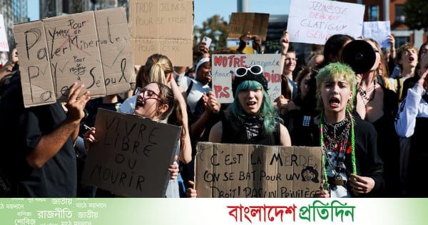 ফ্রান্সের পর বেলজিয়ামেও শিক্ষা ব্যয় বৃদ্ধির প্রতিবাদে শিক্ষার্থীদের বিক্ষোভ