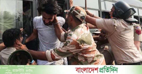 দিল্লিতে সিজেপি বিক্ষোভে সাত হাজারের বেশি আটক