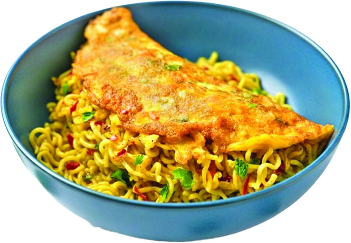 ম্যাকারনি অমলেট