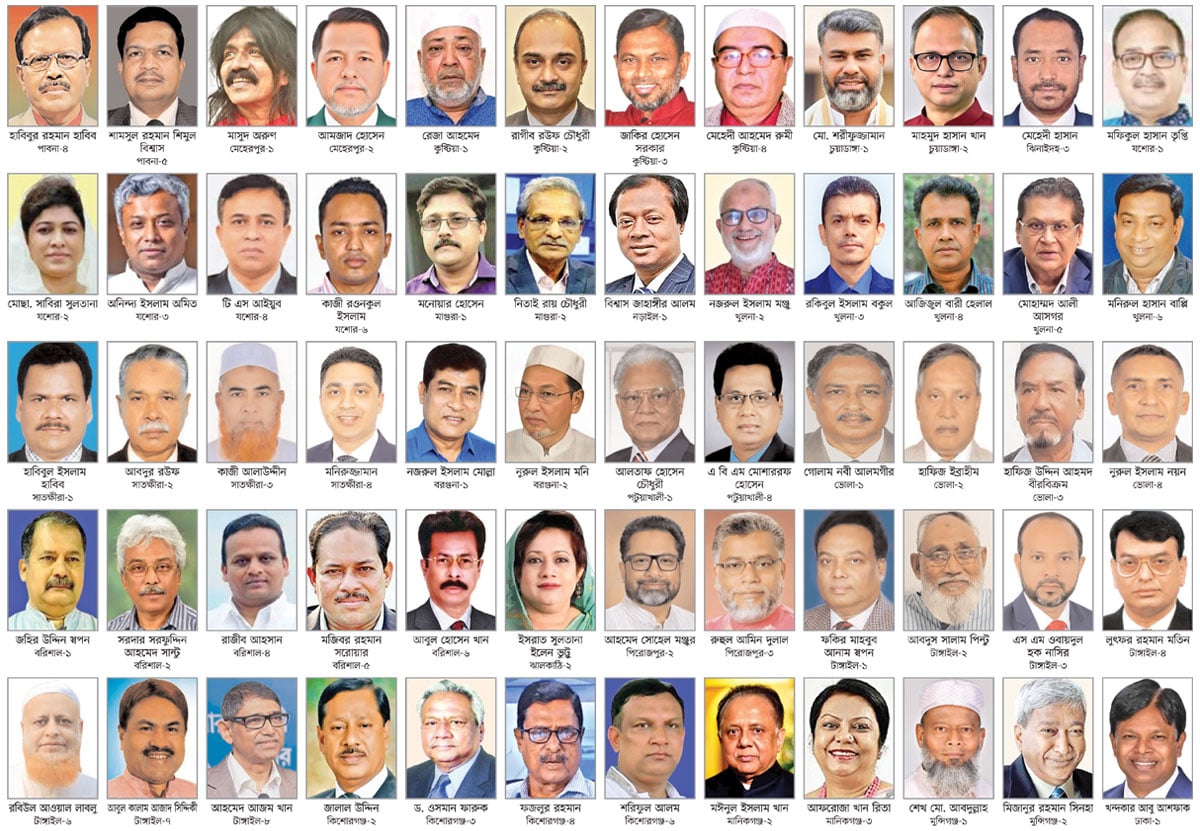 বিএনপির এমপি প্রার্থী হচ্ছেন যাঁরা