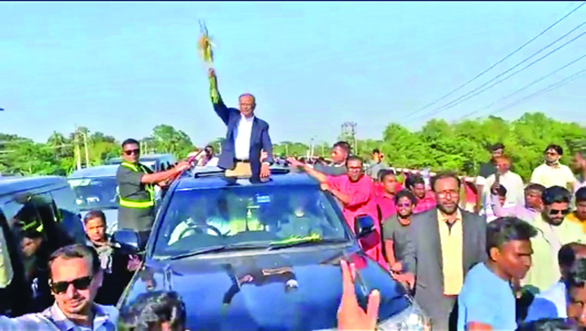 ফেনী-৩ সোনাগাজী-দাগনভূঞায় প্রথমবারের মতো গণসংযোগ করেন বিএনপির প্রার্থী আবদুল আউয়াল মিন্টু