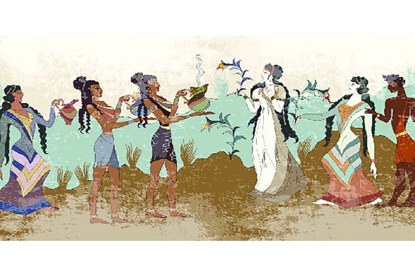 মিনোয়ানদের সংস্কৃতি