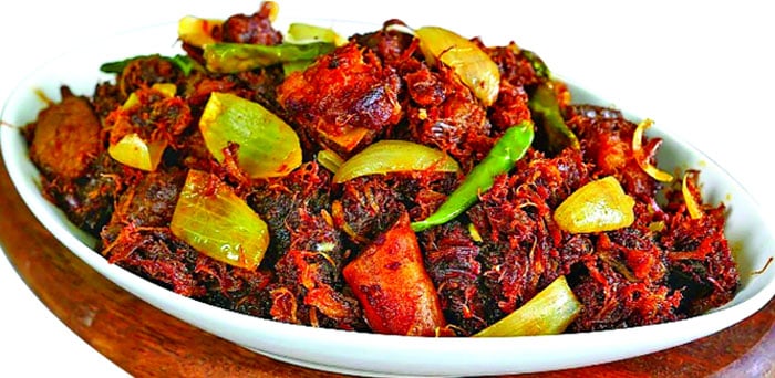 গরুর ঝুরি মাংস