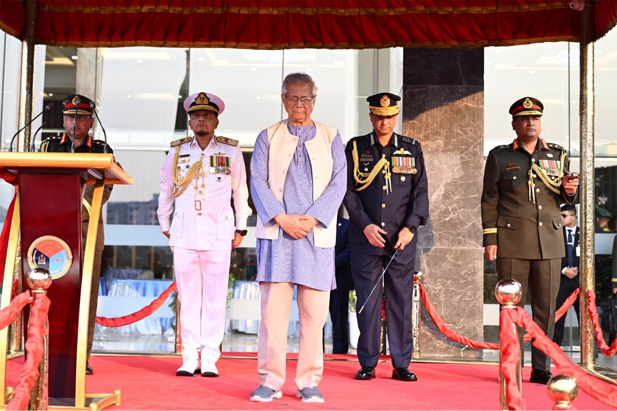 সশস্ত্র বাহিনী দিবস উদযাপন, ছবিতে সেনাকুঞ্জ